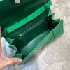 Balenciaga hourglass shoulder bag in green