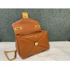 Valentino Garavani One Stud Mini Brown Leather Bag