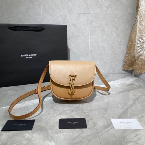 YSL Kaia small beige bag