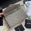 YSL WOC gray bag