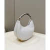 Fendi Hobo Small White leather bag