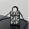 Fendi Fendigraphy Mini Sunshine Leather Bag