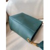 Celine nano SANGLE green bucket bag