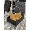 YSL LE 5 À 7 hobo biege leather bag