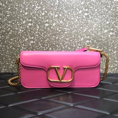 Valentino Garavani Locò pink large bag