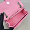 Balenciaga Crush small chain strap pink bag