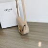 Celine Besace Cuir Triomphe Beige Leather Bag