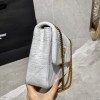 YSL Jamie White Medium Bag