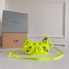 Balenciaga Neon Mini Le Cagole Chain Bag