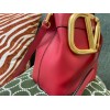 Valentino V logo bucket red 20cm