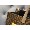 2019 Fendi FF shopping bag brown