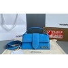 Jacquemus bambino Blue Velvet large size