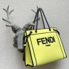 Fendi Roma Tote Bag Yellow