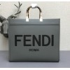 Fendi sunshine tote bag gray 41cm