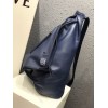 Loewe Anton grained calfskin backpack in blue