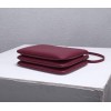 Celine trio shoulder red bag