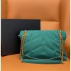 YSL Loulou Small Puffy matelassé leather bag