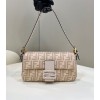 Fendi Baguette 1997 Beige FF wool bag