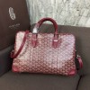 Goyard Ambassade PM document case red leather bag