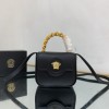 Versace La Medusa black mini bag
