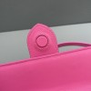 Jacquemus pink leather bag