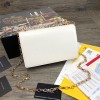D&G Nappa leather DG Girls shoulder bag in white