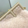 FENDI First Small Sheepskin beige leather bag 8BP129