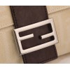 Fendi zucca beige baguette medium bag