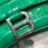 Balenciaga hourglass shoulder bag in green