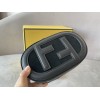 Fendi Black O'lock Mini Leather Camera Bag