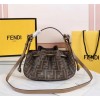 Fendi FF logo shoulder bag 24cm