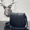 Celine Medium Tabou Smooth Calfskin Black Bag