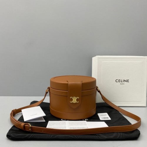 Celin Tambour brown bag