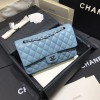 Chanel CF flap bag blue classic 25cm