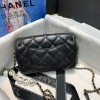 Chanel pearl chain flap bag