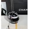 Chanel Helmet Minaudiere black cruise
