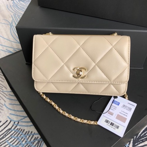 Chanel WOC Beige