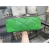 Chanel 19 Flap Bag Green 30cm