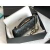 Chanel Flap Phone Holder With Chain Black Bag