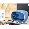 Chanel mini box denim bag