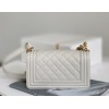 Chanel Boy bag Small size in white