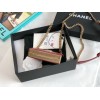 Chanel mini boy 22A gold red bag