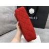 Chanel Sequins Tweed Medium Flap Bag in Red