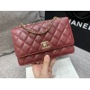 Chanel woc 19cm wine bag