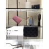 Chanel Lambskin Card Holder Black AP2397