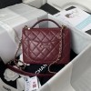 Chanel mini flap bag new red AS2892