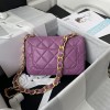 Chanel flapbag calfskin violet 2020SS