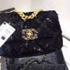 Chanel Sequins Chanel 19 Flap Bag AS1161