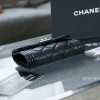 Chanel boy compact black caviar wallet