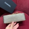 Chanel flapbag gold lambskin bag 20cm